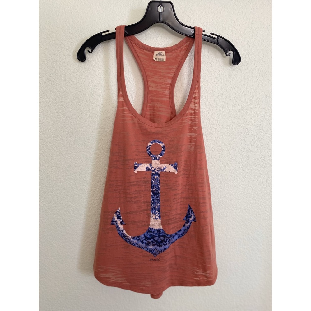 3/$25 O’Neill Floral Anchor Racerbank Tank